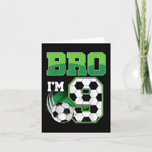 Tarjeta Noveno novio de cumpleaños, cumpleaños del futboli