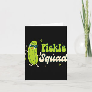 Tarjeta Novia Babe Pickle Lover Bachelorette Pi