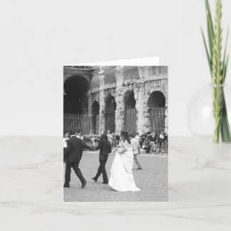 Tarjeta Novia del coliseo