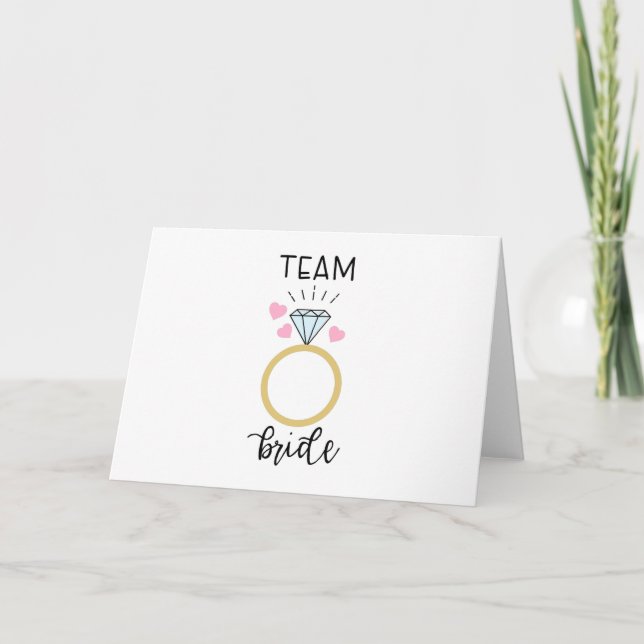 Tarjeta Novia del equipo (Anverso)