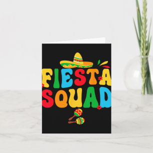 Tarjeta Novia del Escuadrón de Fiesta Mi Última Fiesta Des