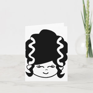 Tarjeta Novia Del Monstruo Frankenstein Costume Halloween