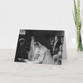 Tarjeta Novia del Victorian