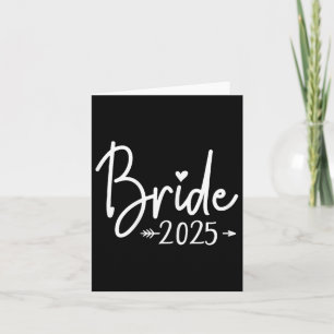 Tarjeta Novia Est 2025 Boda casada Fiesta de novias Bachel