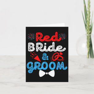 Tarjeta Novia Roja Y Fiesta matrimonial Boda Groom 4