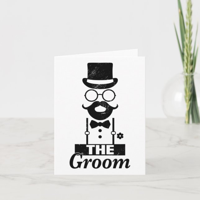 Tarjeta Novia Squat Groom (Anverso)