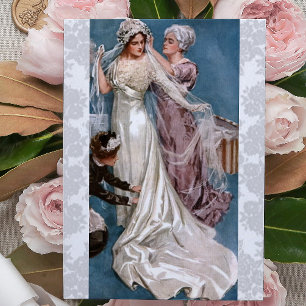 Tarjeta Novia Vintage