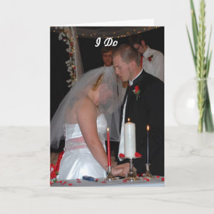 Tarjeta Novia y Groom