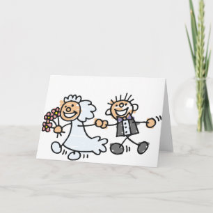 Tarjeta Novia Y Groom Boda Elope Elopement