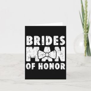 Tarjeta Novias Hombre De Honor Boda Tee Bachelor Bachelore