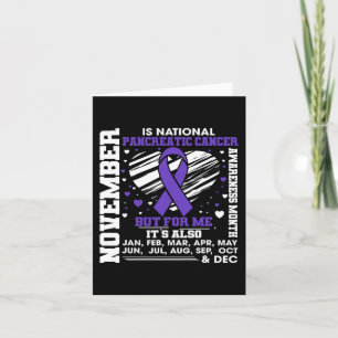 Tarjeta Noviembre es Conciencia nacional sobre el cáncer d