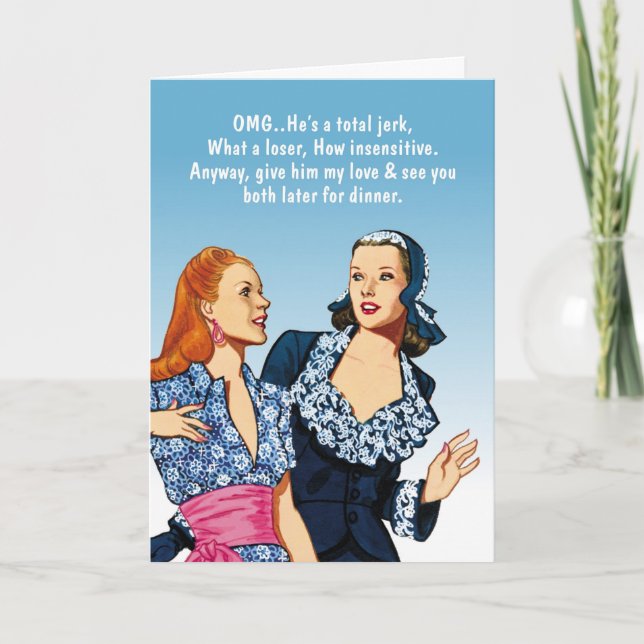 Tarjeta Novio/Esposo malo (Anverso)