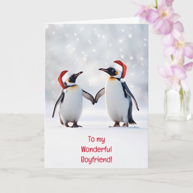 Tarjeta Novio Feliz Navidad Nochebuena Nochebuena (Orquídea)