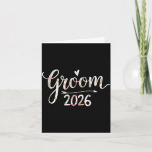 Tarjeta Novio hombre est 2026 casado boda novio fiesta