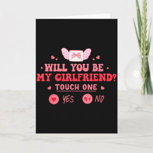 Tarjeta Novio le pregunta ¿Serás mi novia en San Valentín