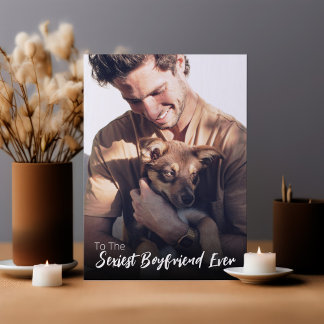 Tarjeta Novio más sexy de todos Foto Día de San Valentín