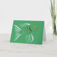 Nowruz Goldfish Fondo Verde