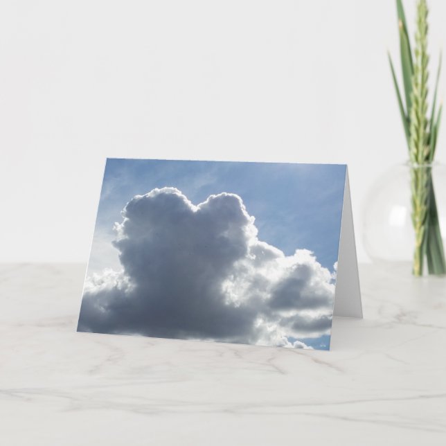 Tarjeta Nube 1 del corazón (Anverso)