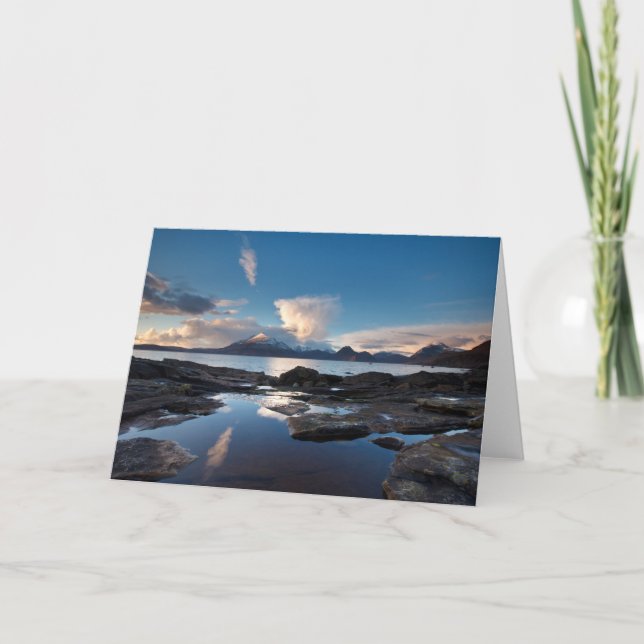 Tarjeta Nube de Elgol (Anverso)