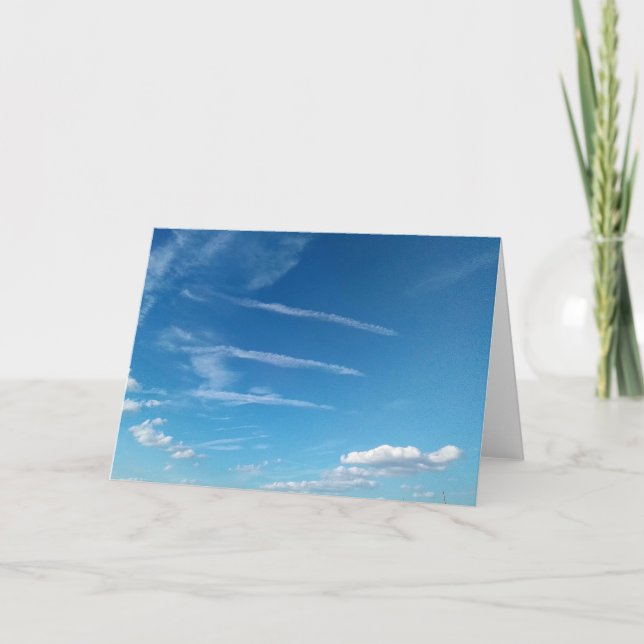 Tarjeta Nubes delgadas (Anverso)