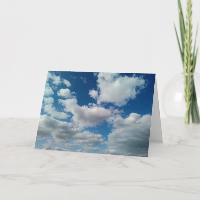 Tarjeta Nubes en el cielo (Anverso)