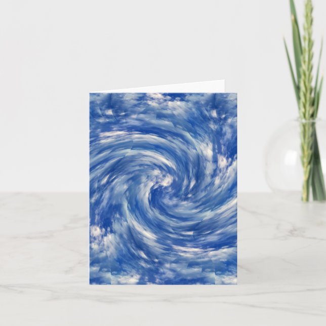 Tarjeta Nubes torrenciales...... (Anverso)