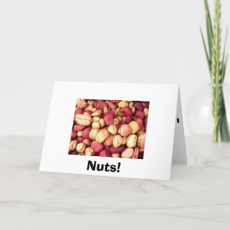 Tarjeta ¡Nueces!