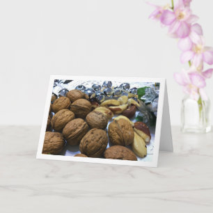 Tarjeta Nueces de nueces de Brasil