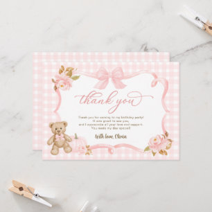 Tarjeta Nuestra Dulce Calabacita Cumple Uno Gracias