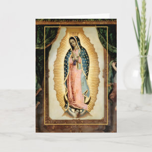 Tarjeta Nuestra Señora de Guadalupa