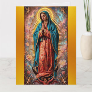 Tarjeta Nuestra Señora de Guadalupe