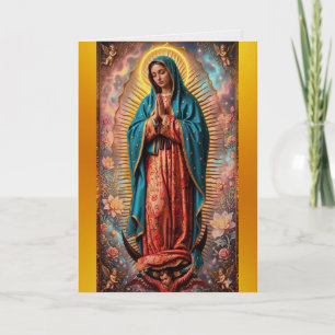 Tarjeta Nuestra Señora de Guadalupe