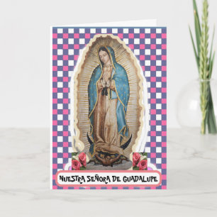 Tarjeta NUESTRA SEÑORA DE GUADALUPE