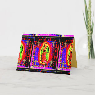 Tarjeta Nuestra Señora de Guadalupe