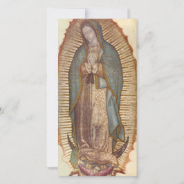 Tarjeta Nuestra Señora de Guadalupe (Nuestra Señora) (Virg