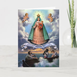 Tarjeta Nuestra Señora de la Caridad - Patrona de Cuba