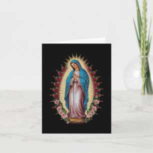 Tarjeta Nuestra Señora de la Virgen de Guadalupe