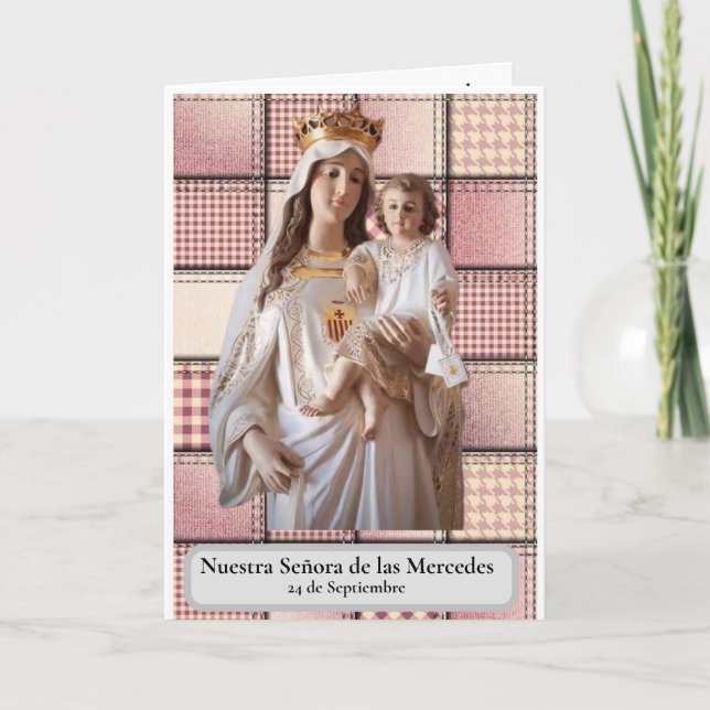 Tarjeta Nuestra Señora de las Mercedes (Anverso)