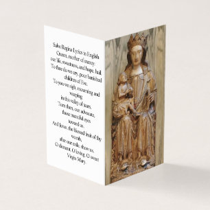 Tarjeta Nuestra Señora de Westminster