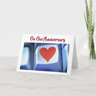 TARJETA **NUESTRO ANIVERSARIO** CELEBREMOS ***NOSOTROS****