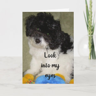 TARJETA "NUESTRO ANIVERSARIO" ¿QUÉ CREES QUE ESTOY PENSAND