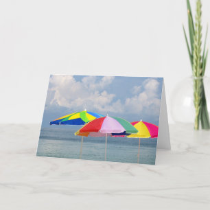 Tarjeta "Nuestro verano colorea" Notecard