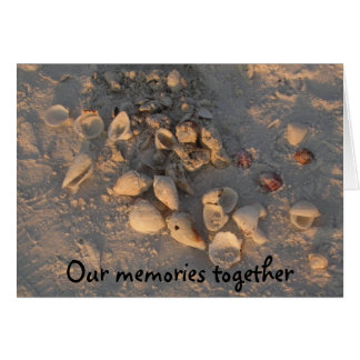 Tarjeta - nuestros recuerdos junto