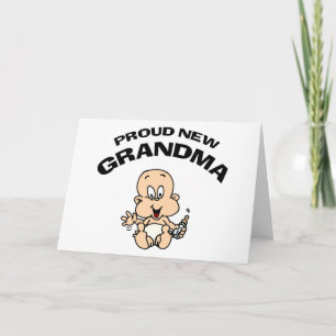 Tarjeta Nueva abuela orgullosa