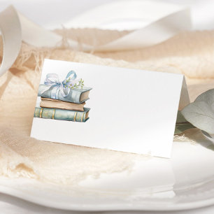 Tarjeta Nueva carta de posición de Chapter Blue Bow Books