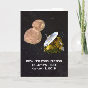Tarjeta Nueva Misión De Horizontes A Ultima Thule