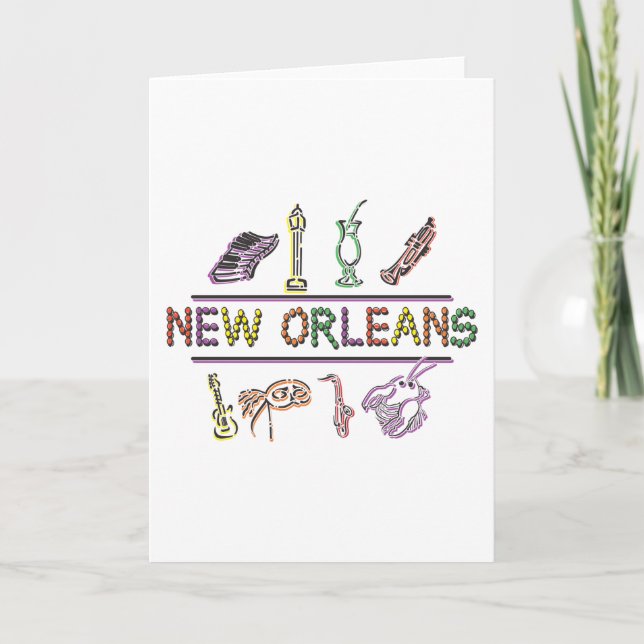 Tarjeta Nueva Orleans (Anverso)