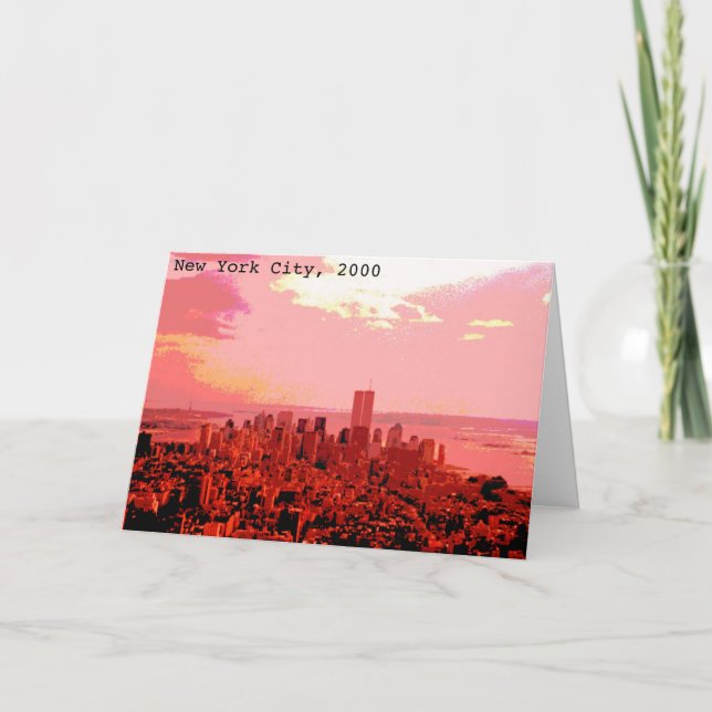 Tarjeta Nueva York 2000 (Anverso)