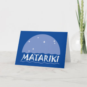 Tarjeta Nuevas Hermanas Matariki Maoríes de Nueva Zelanda