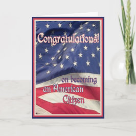 Tarjeta Nuevo ciudadano estadounidense